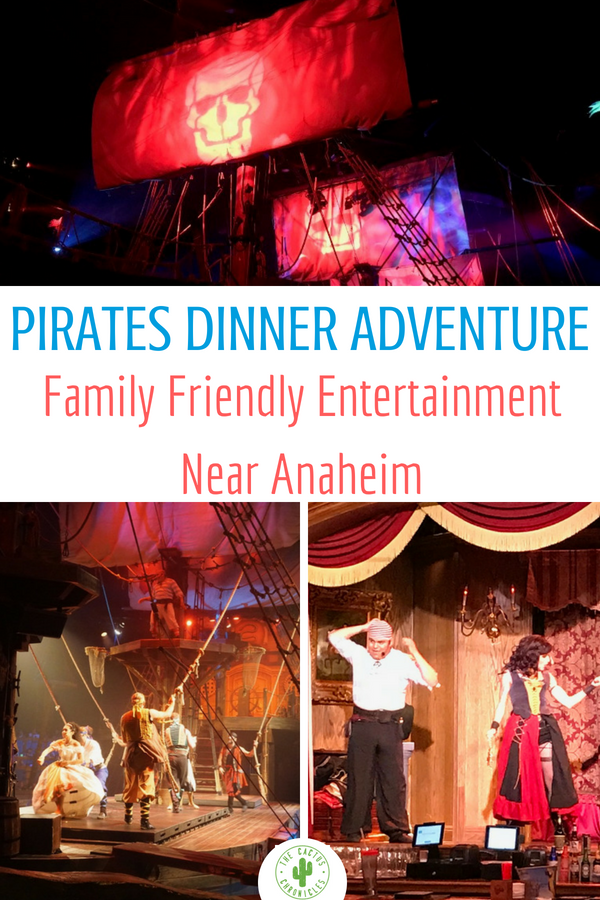 Planning a family vacation to Southern California? Pirates Dinner Adventure near Anaheim is highly entertaining and fun for the whole family! #sponsored #FamilyVacation #TravelWithKids #FamilyEntertainment #Anaheim #VisitAnaheim