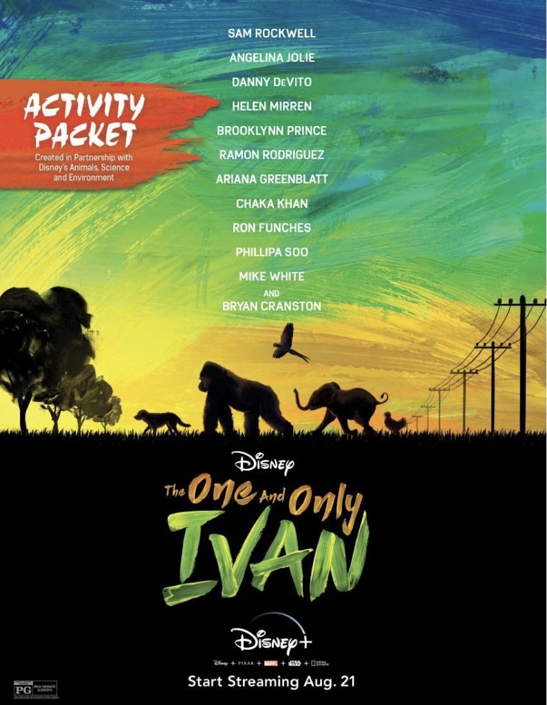 Keep reading to download The One and Only Ivan Activity Packet!
