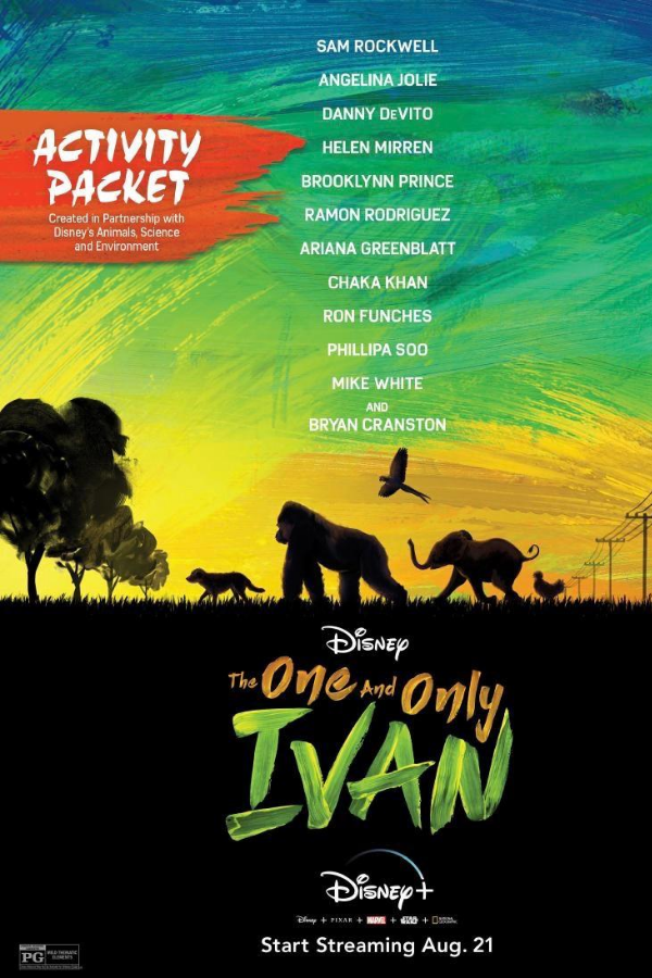 Looking for things to do at home with kids? The One and Only Ivan will be available to stream on Disney Plus on August 21, 2020. To celebrate, I’m sharing The One and Only Ivan activity packet, including free printables.